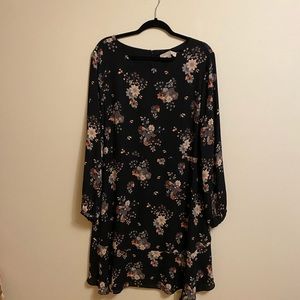 Loft Floral Dress Size 18💫